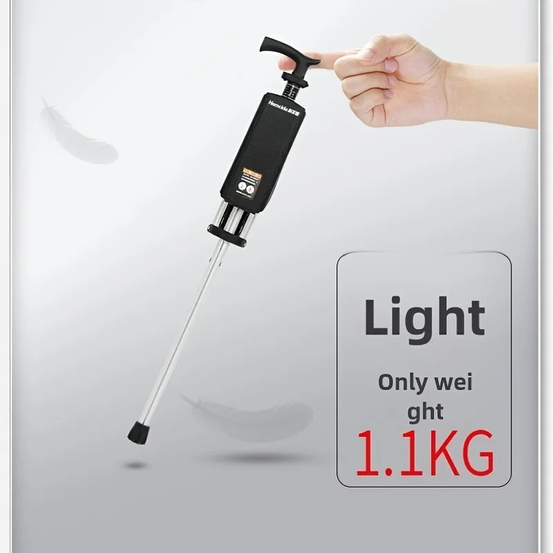 💥FREE SHIPPING-Clearance price $29.99🚶‍♂️Folding stool with crutches💥BEST GIFT FOR ELDERLY PEOPLE